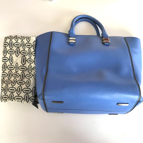 Rebecca Minkoff Blue Mini Perry Tote - Picture 4 of 7